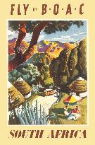 BOAC South Africa poster