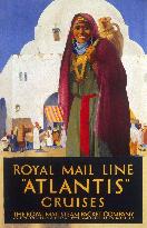 Royal Mail Atlantis Cruises poster