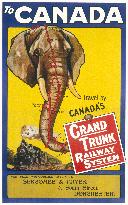 Grand Trunk Railway System Poster