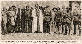 Great Arab Rulers visit the British Residence at Basra