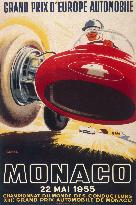 Monaco Grand Prix Poster - 1955