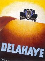 Advert for the Delahaye motor car