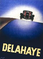 Advert for the Delahaye motor car