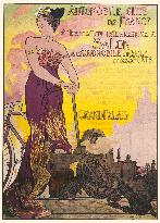Poster for the 4th Paris Motor Show 1901