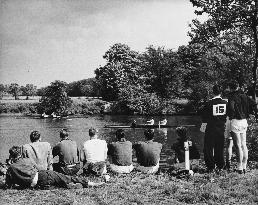 Watching the Chester Regatta - May 1961