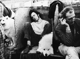 Sleeping at the Manchester Dog Show circa 1970