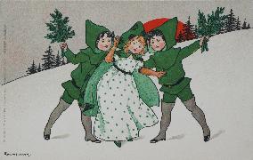 Christmas children by Florence Hardy