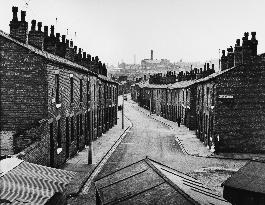 Terraced houses in Wigan - 1961