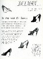 Advert for Delman shoes 1937