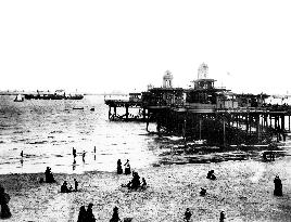New Brighton, the Pier c1881