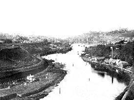 Whitby, from Lar Pool c1881