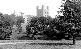 Penrhyn Castle, from the Park c1883