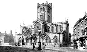 Coventry, Church of St John the Baptist c1884