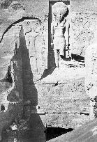 Nubia, entrance to the Great Temple c1857