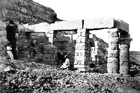 Nubia, the Temple of Gerf Hossayn c1857