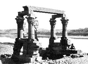 Nubia, the Temple of Wady Kardassy c1857