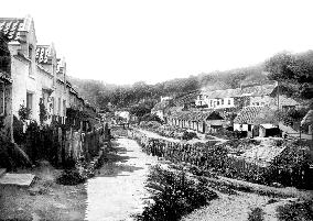 Sandsend, the Village c1885