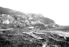 Runswick, from the Beach c1885