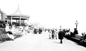 Bridlington, the Esplanade Bandstand 1886