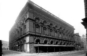 Manchester, Free Trade Hall c1885