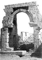 Island of Biggeh, Roman Arch c1857