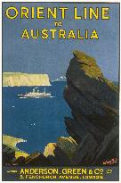 Orient Line to Australia Poster