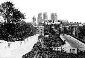 York, from City Walls 1885