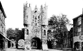 York, Micklegate Bar 1886