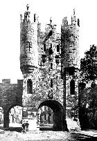 York, Micklegate Bar c1885