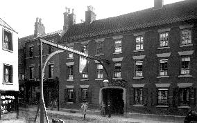 Ashbourne, Green Man and Black's Head Royal Hotel 1886