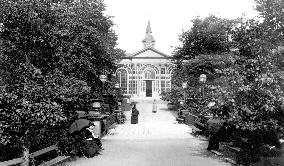 Buxton, the Pavilion Gardens 1886