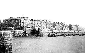 Hartlepool, East, from Ferry Landing 1886