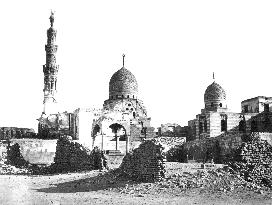 Cairo, the Mosque of Kaitbey c1857