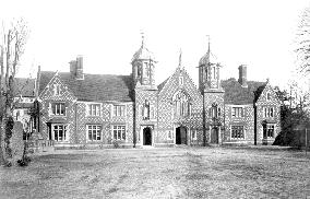 Wimborne, Grammar School 1886