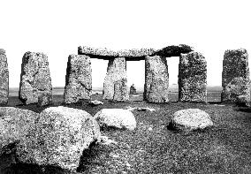 Stonehenge, from the Altar Stone 1887