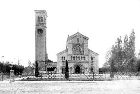 Wilton, the Church, facade 1887