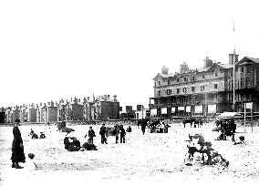 Lowestoft, the Beach 1887