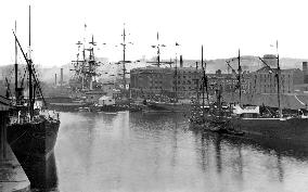Bristol, the Quay 1887