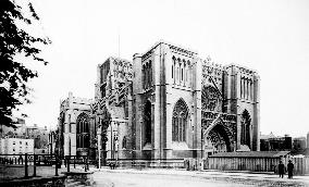 Bristol, the Cathedral 1887