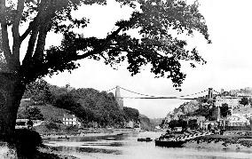 Clifton, the Bridge 1887