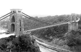 Clifton, the Suspension Bridge 1887