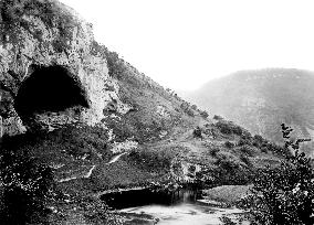 Dovedale, the Dove Holes c1864