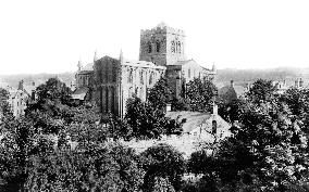 Hexham, the Abbey 1888