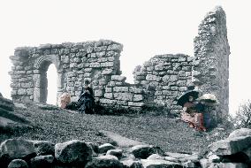 Heysham, St Patrick's Chapel Ruins, Heysham Head 1888