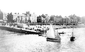 Morecambe, the Esplanade 1888