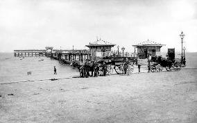 Morecambe, the Central Pier 1888