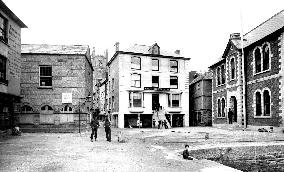 Fowey, the Town Quay 1888