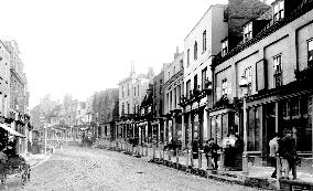Dorking, High Street 1888