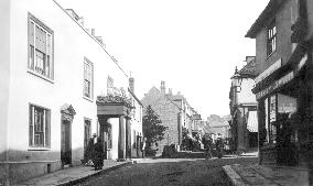 Leatherhead, the Swan Hotel 1888