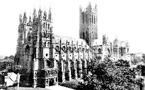 Canterbury, the Cathedral 1888